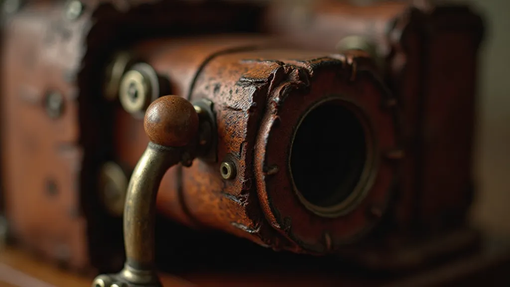 Antique bellows camera