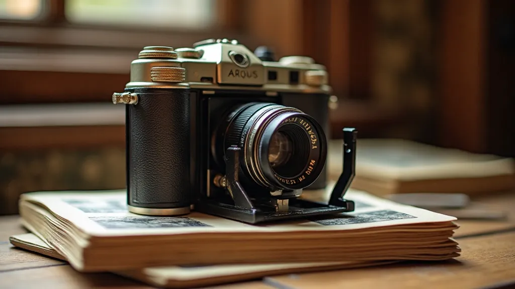 Restored Argus with photographic prints