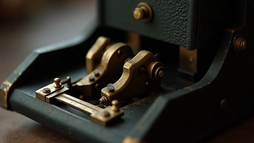 Vintage camera internal gears