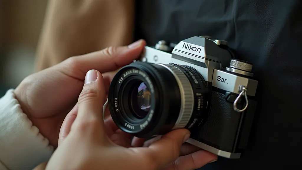 Loading film into a vintage camera