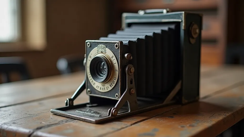 Vintage Kodak Brownie box camera