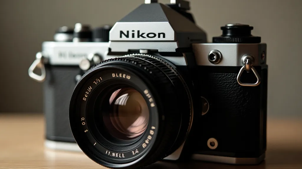 Vintage Nikon F SLR Camera