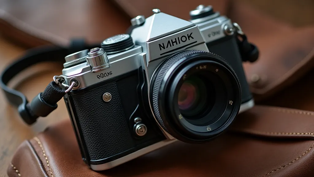 Vintage Nikon F camera