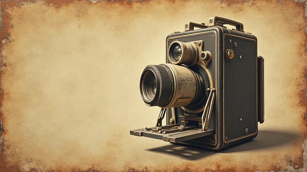 Vintage Camera Advertisement
